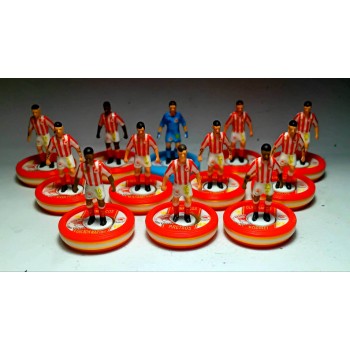 Subbuteo Andrew Table Soccer Olympiacos 100 Years Golden edition team with Special WSB Bases